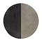 Armen Living Dua Concrete and Metal Round Modern Coffee Table LCDUCOBLCC - alternate 6